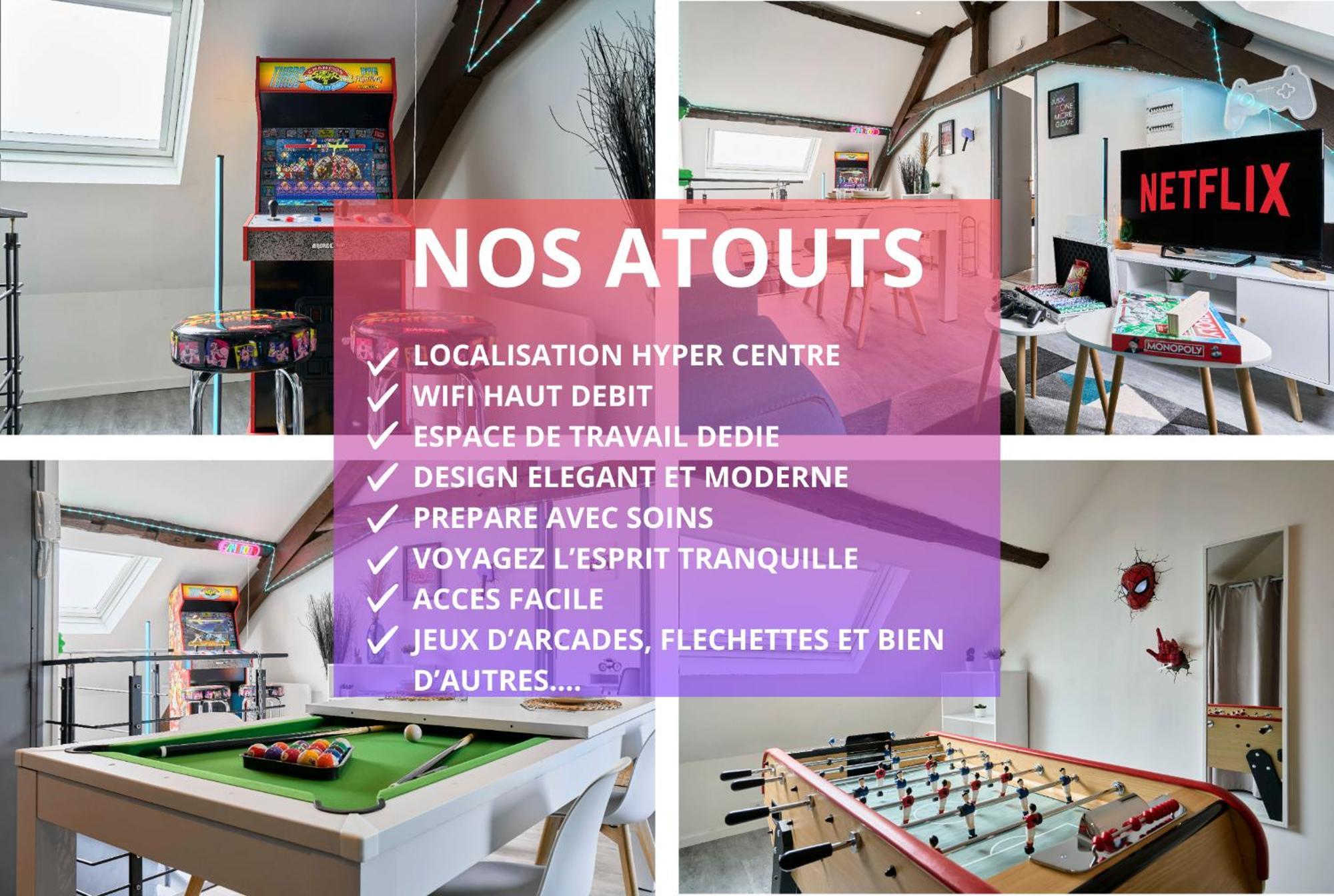 Ferienwohnung Gameclub - Les Demeures D'Adrien Carvin Exterior foto