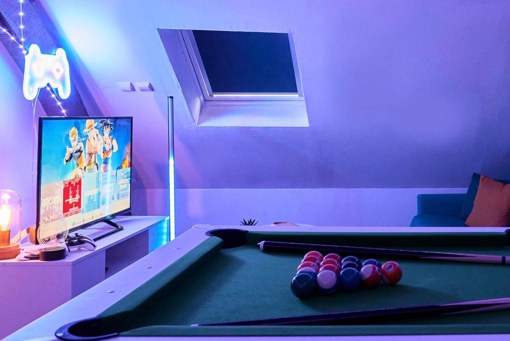 Ferienwohnung Gameclub - Les Demeures D'Adrien Carvin Exterior foto
